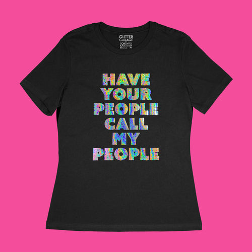 Custom text tee sample - 
