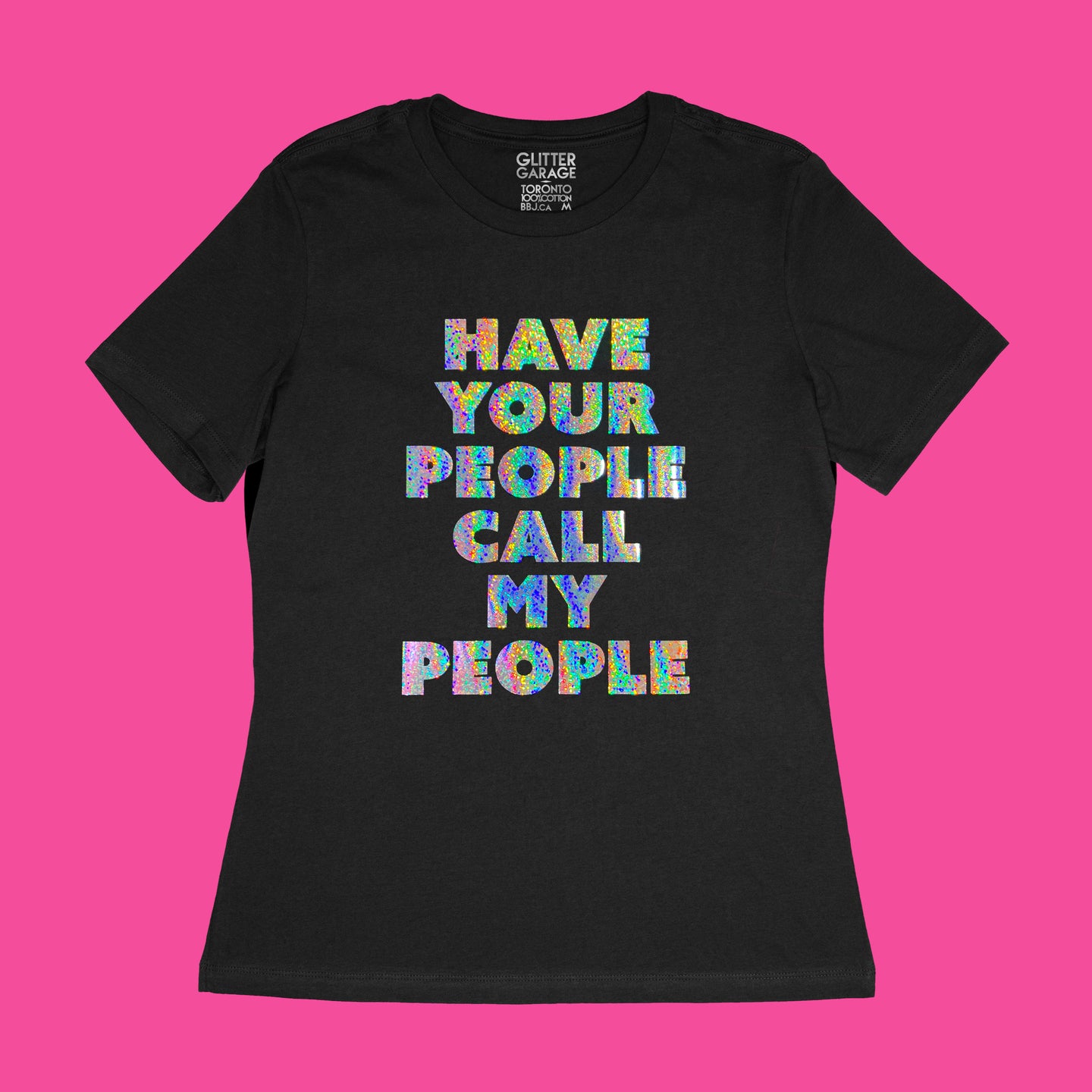 Custom text tee sample - 
