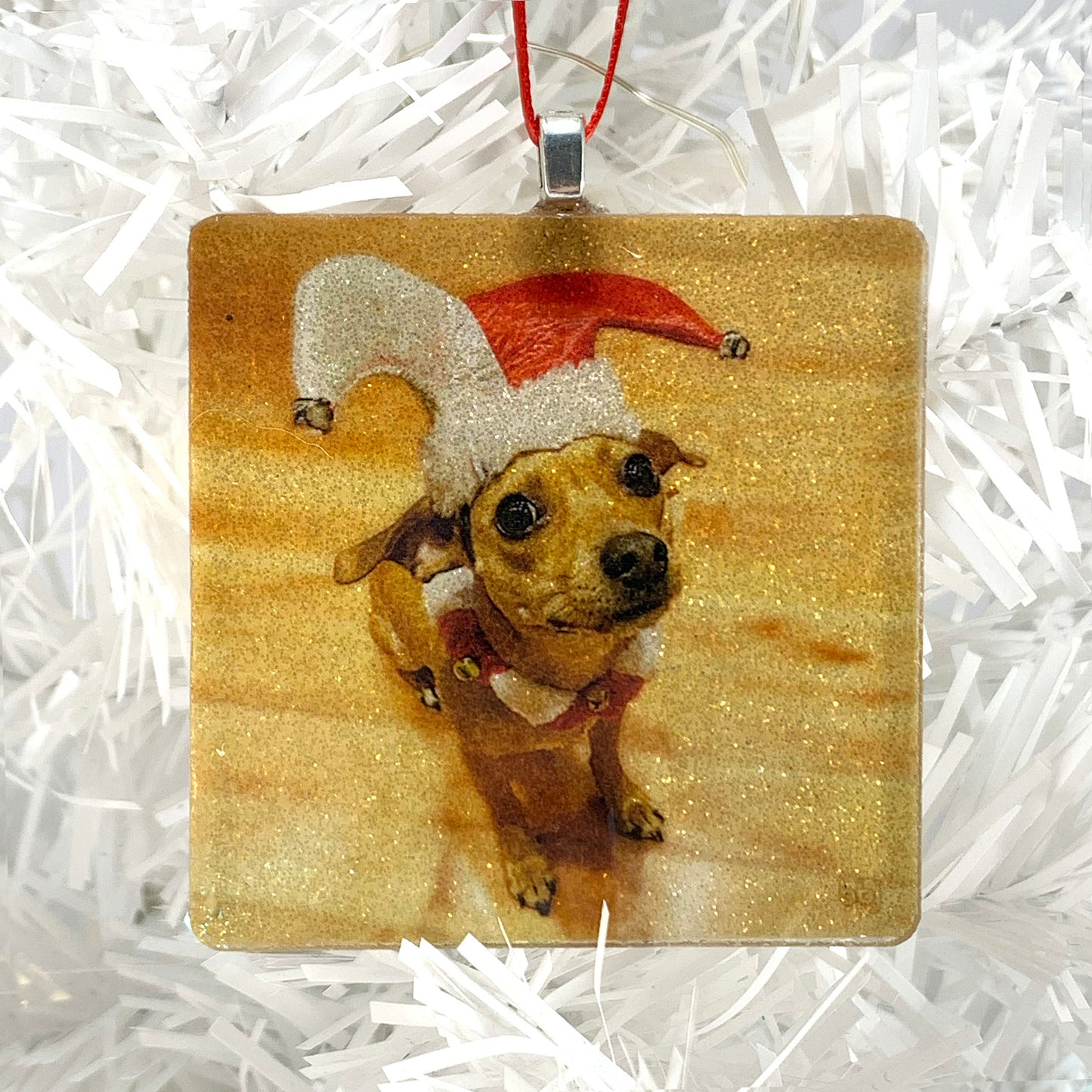 CUSTOM Glass Ornament