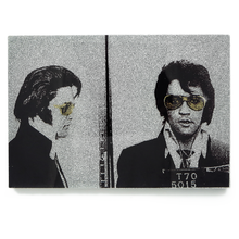 Load image into Gallery viewer, Elvis Presley mug shot wall art plaque
