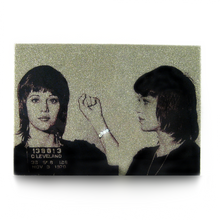 Load image into Gallery viewer, Jane Fonda mug shot wall art plaque
