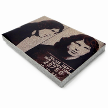 Load image into Gallery viewer, Jim Morrison mug shot wall art plaque
