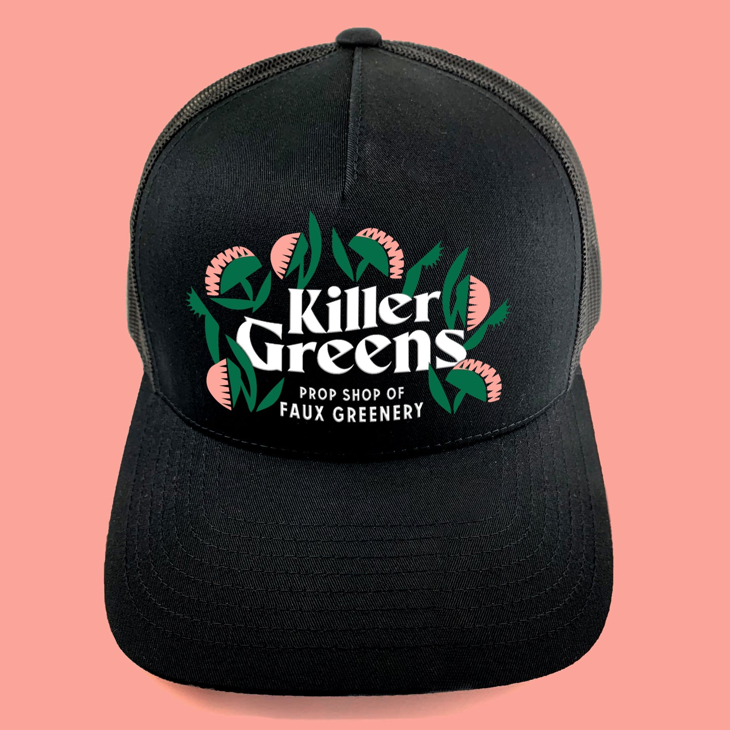 Killer Greens snapback hat