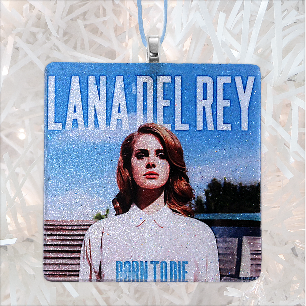 sample Custom Album Cover Glass Ornament by BBJ