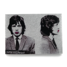 Load image into Gallery viewer, Mick Jagger mug shot wall art plaque
