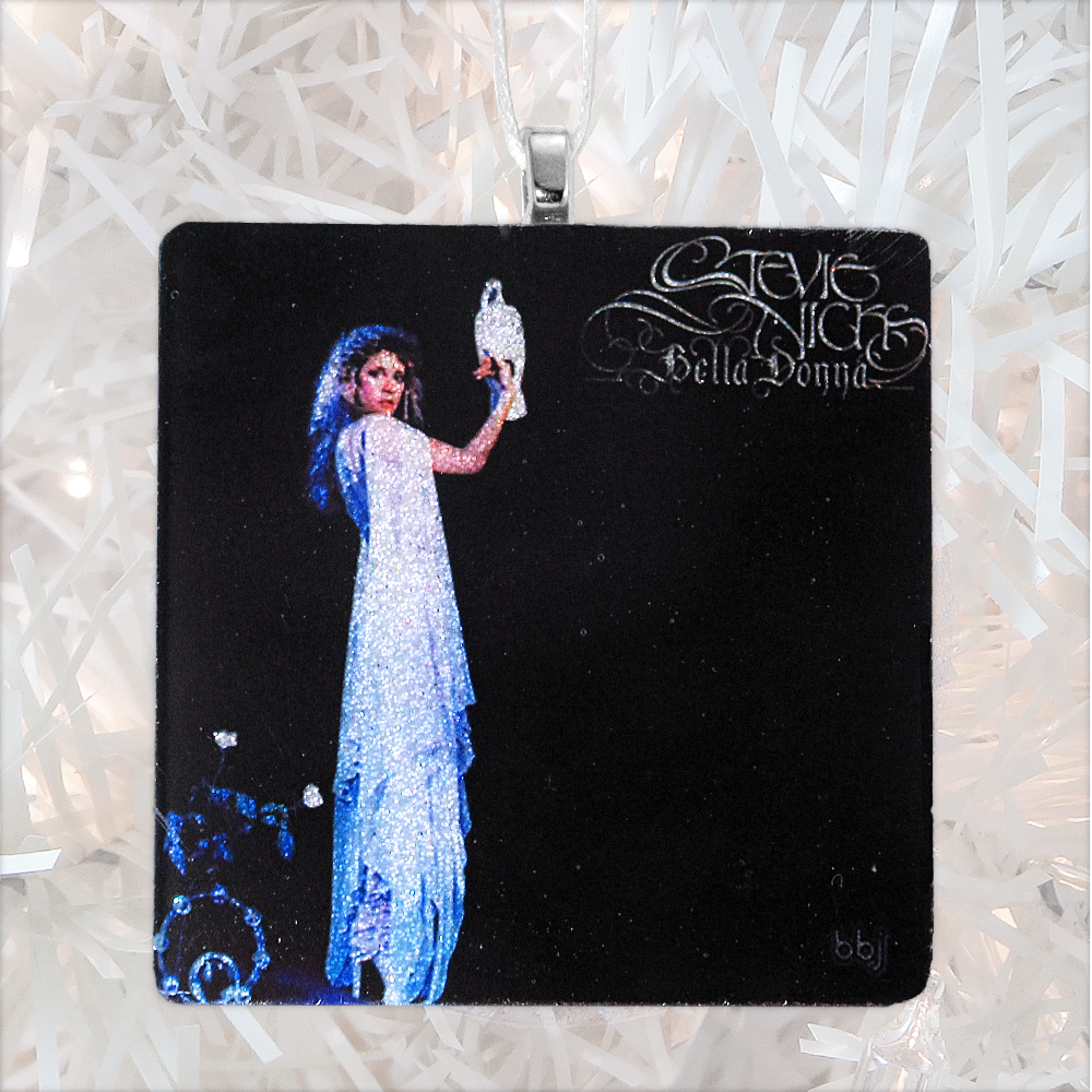 sample Custom Album Cover Glass Ornament by BBJ