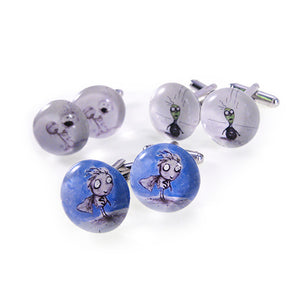 custom cufflinks sample - Tim Burton custom collection for tiff - custom photo cufflinks by BBJ